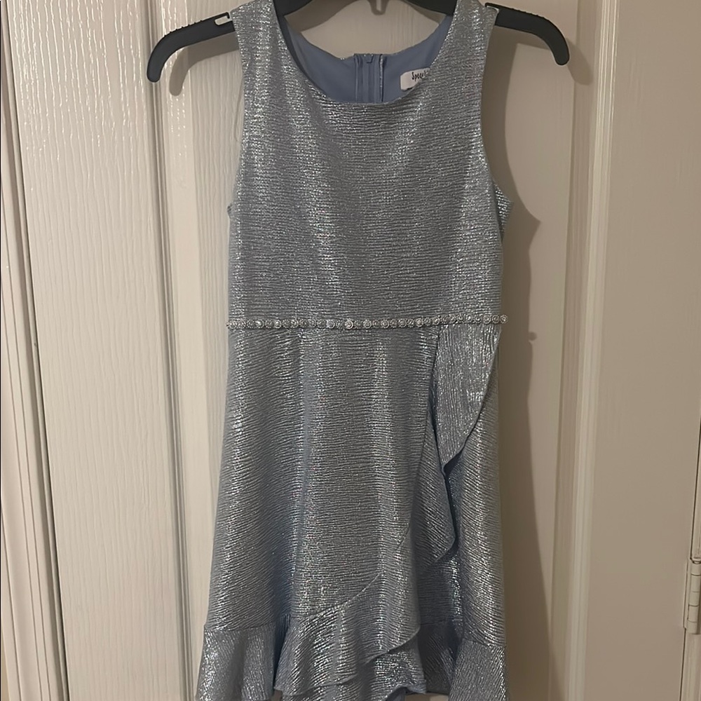 Sophisticated Blue Formal Dress